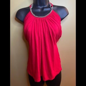 Red Halter Top